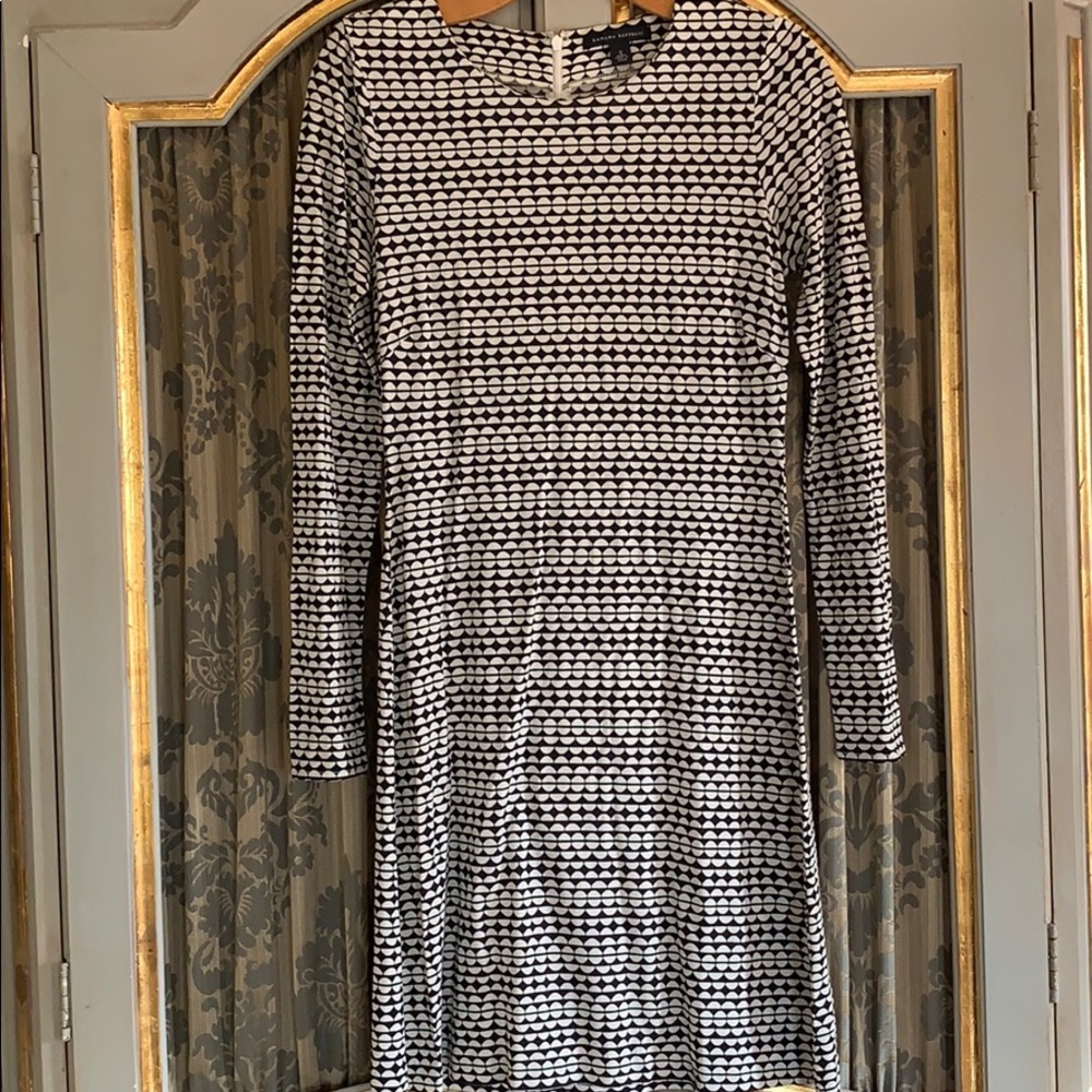 Banana republic body-con Jersey silk dress